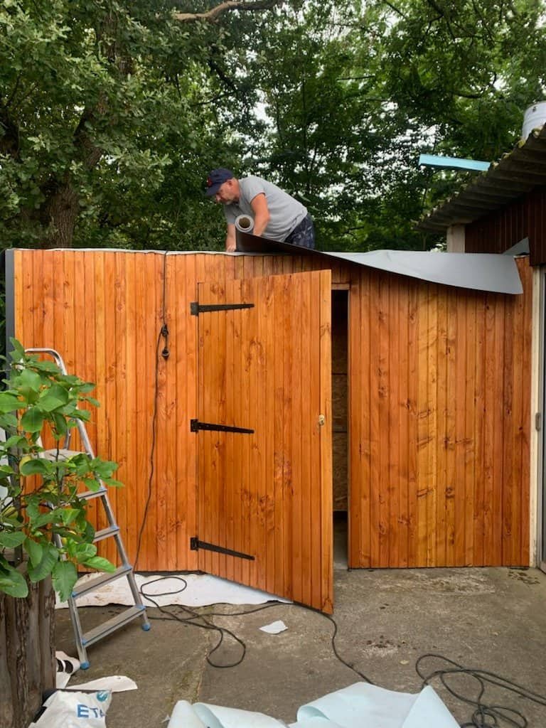 réalisation d un toit plat en membranes