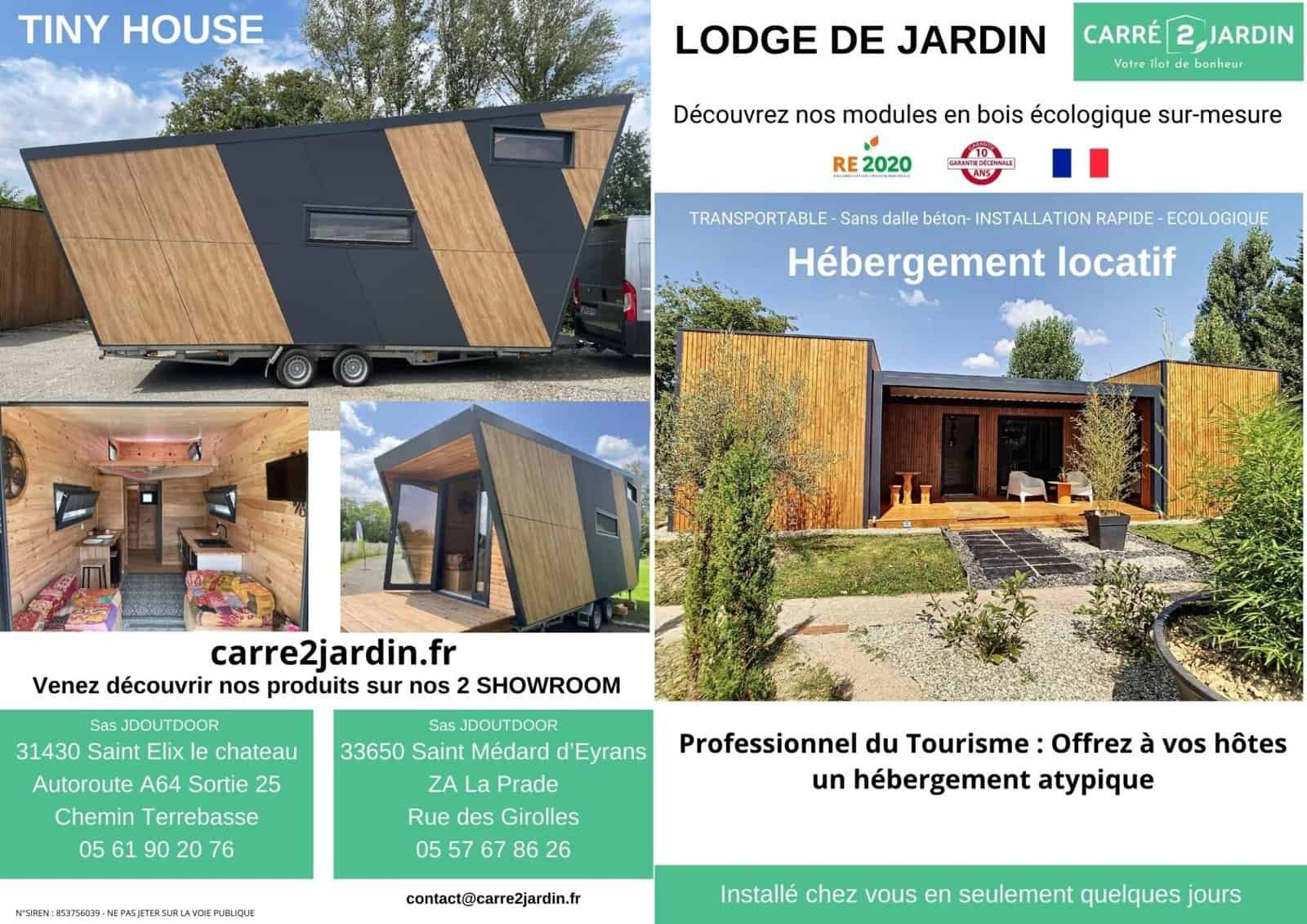 lodge pour professionnel de tourisme