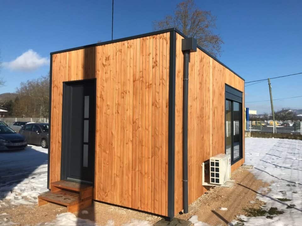 Studio de jardin de 18m2 pour un bureau d’accueil