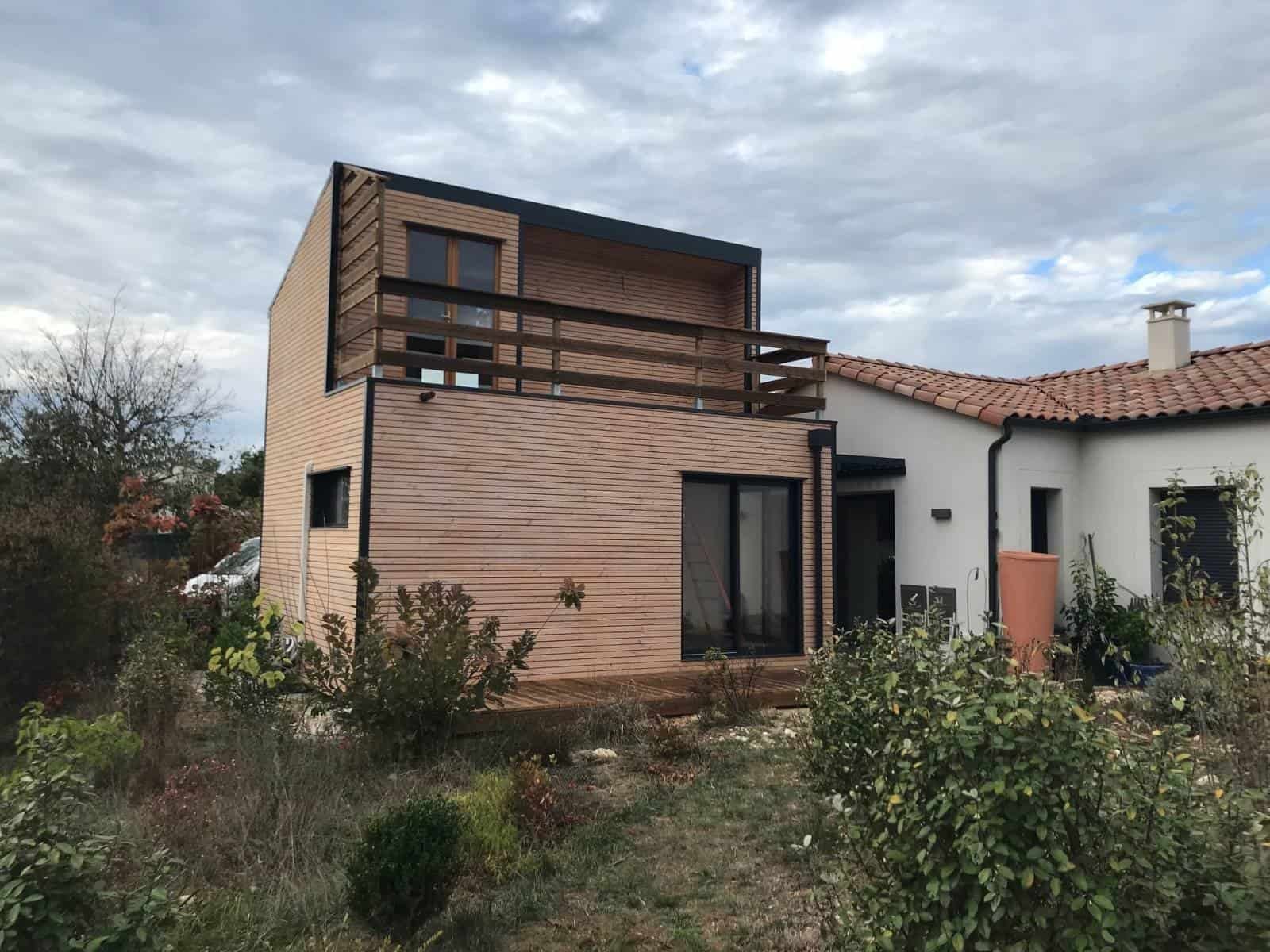 chalet avec mezzanine