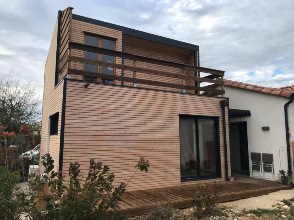 chalet avec mezzanine