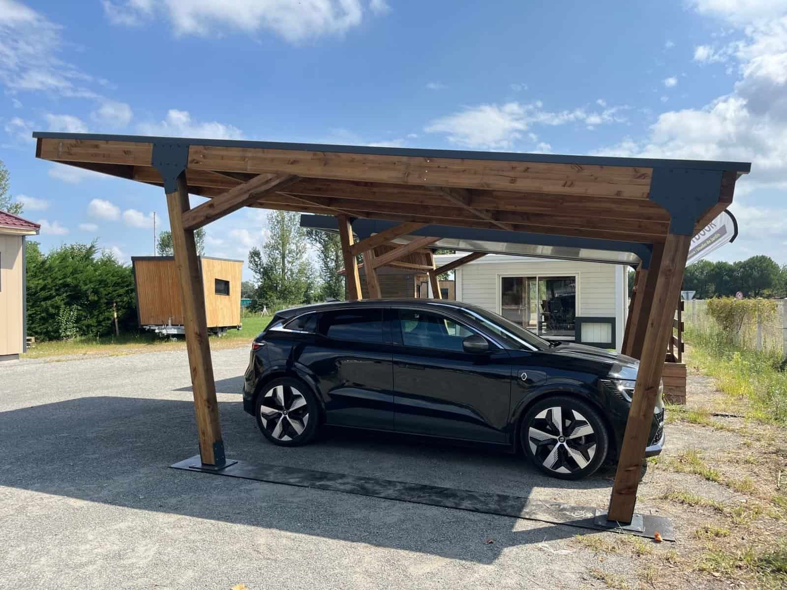 abri voiture solaire