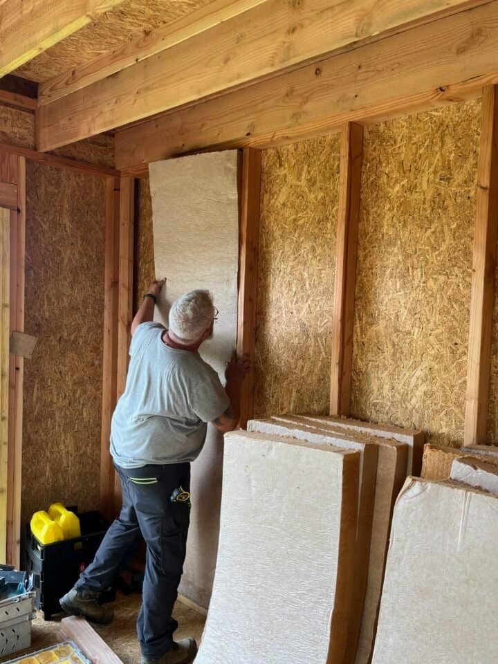 Accès compliqué, livraison en kit et assemblage sur chantier