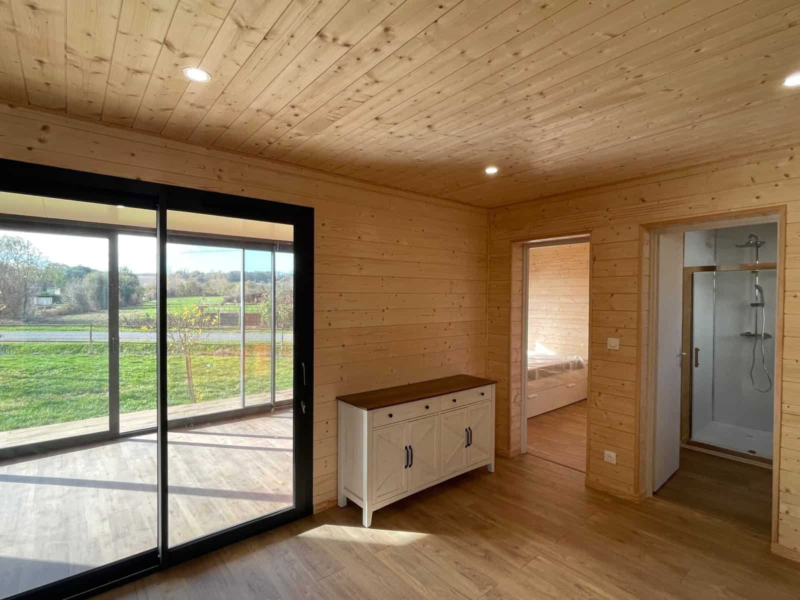 salon maison modulaire