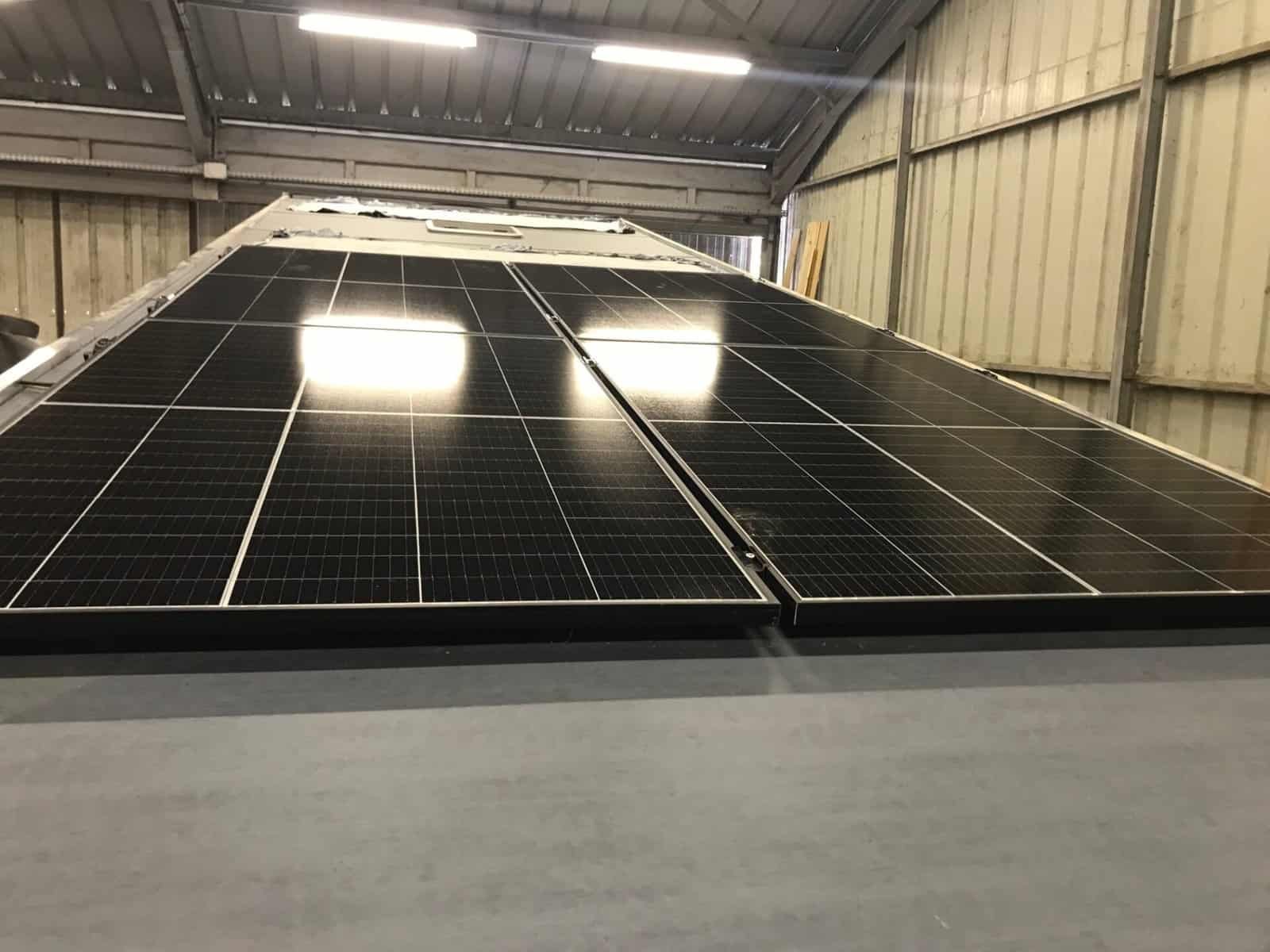 Tiny-house panneaux soalires