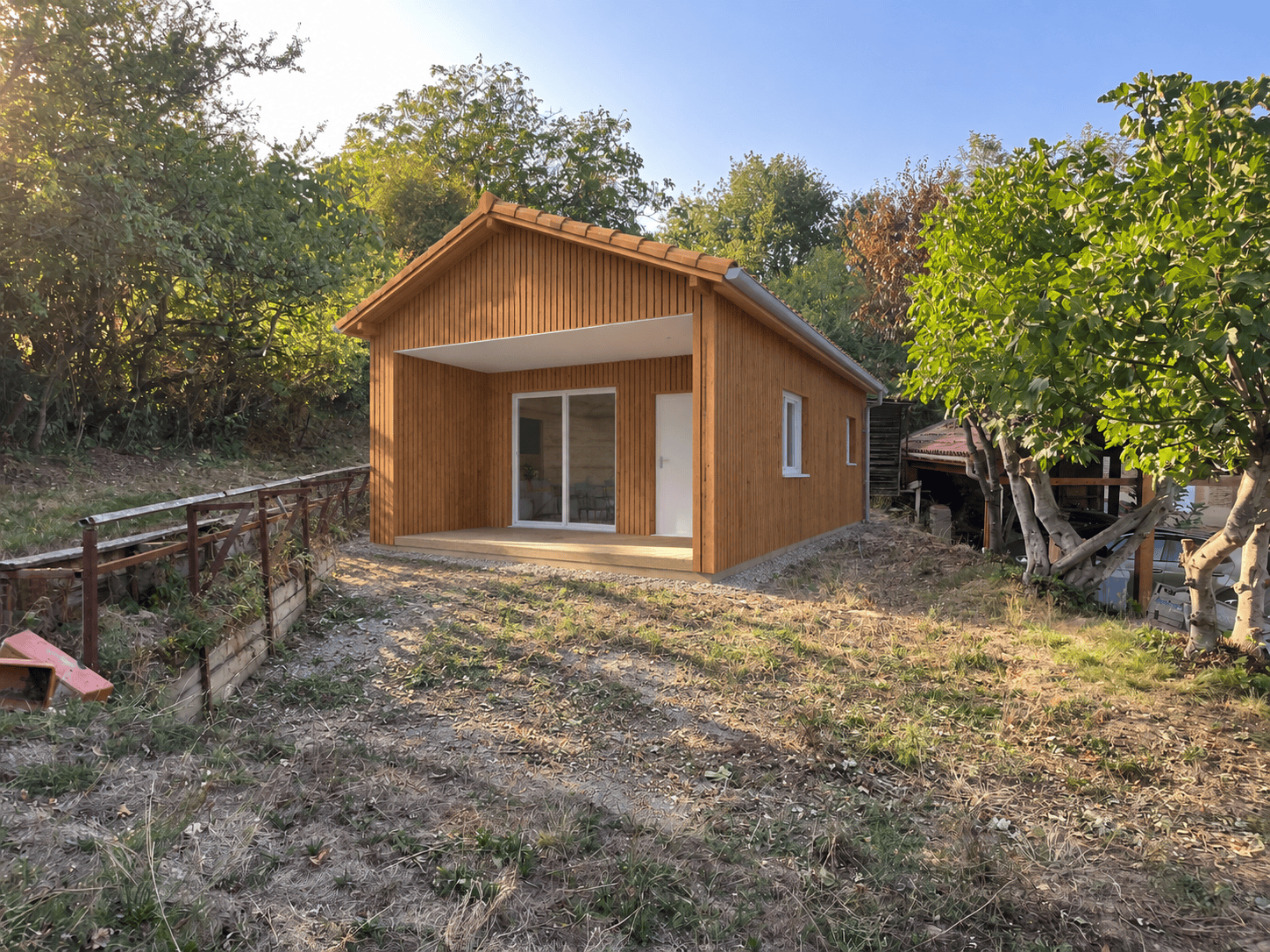 chalet annexe à la maison