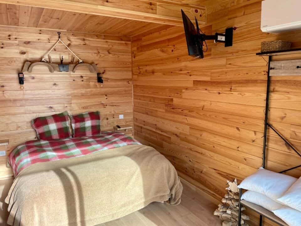chalet avec chambre