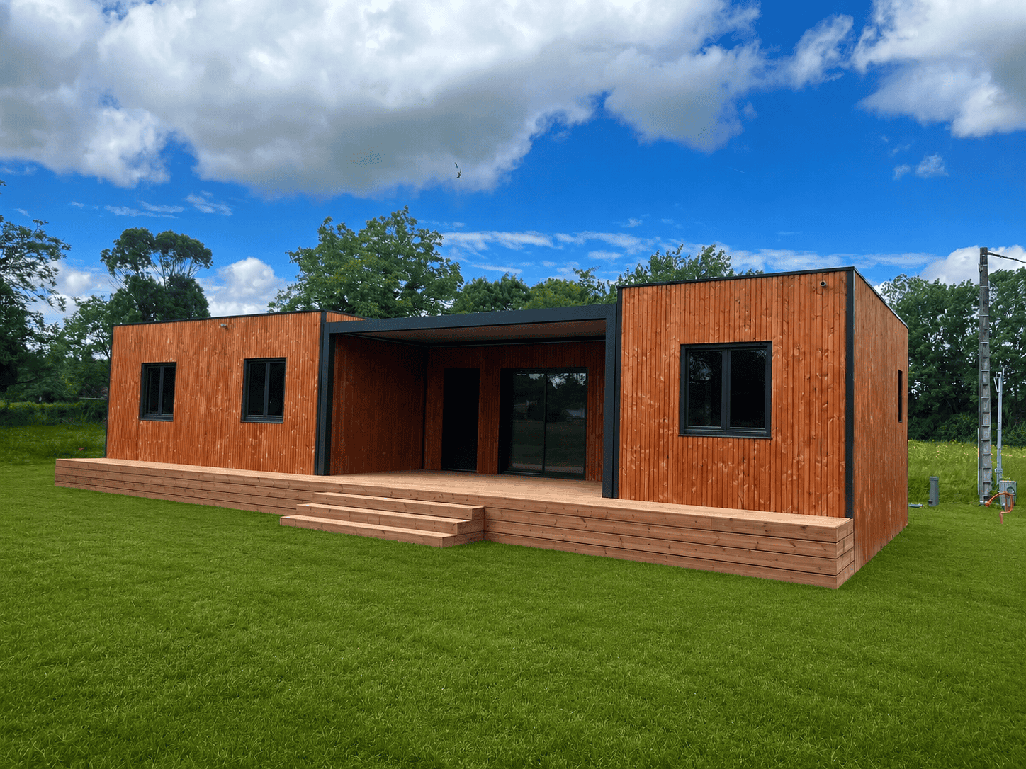 maison modulaire ossature bois